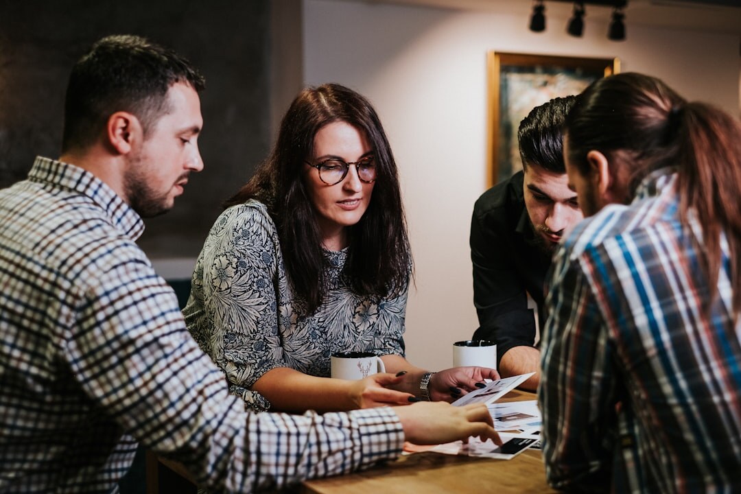 Diverse European tech startup team collaborating in a modern office
